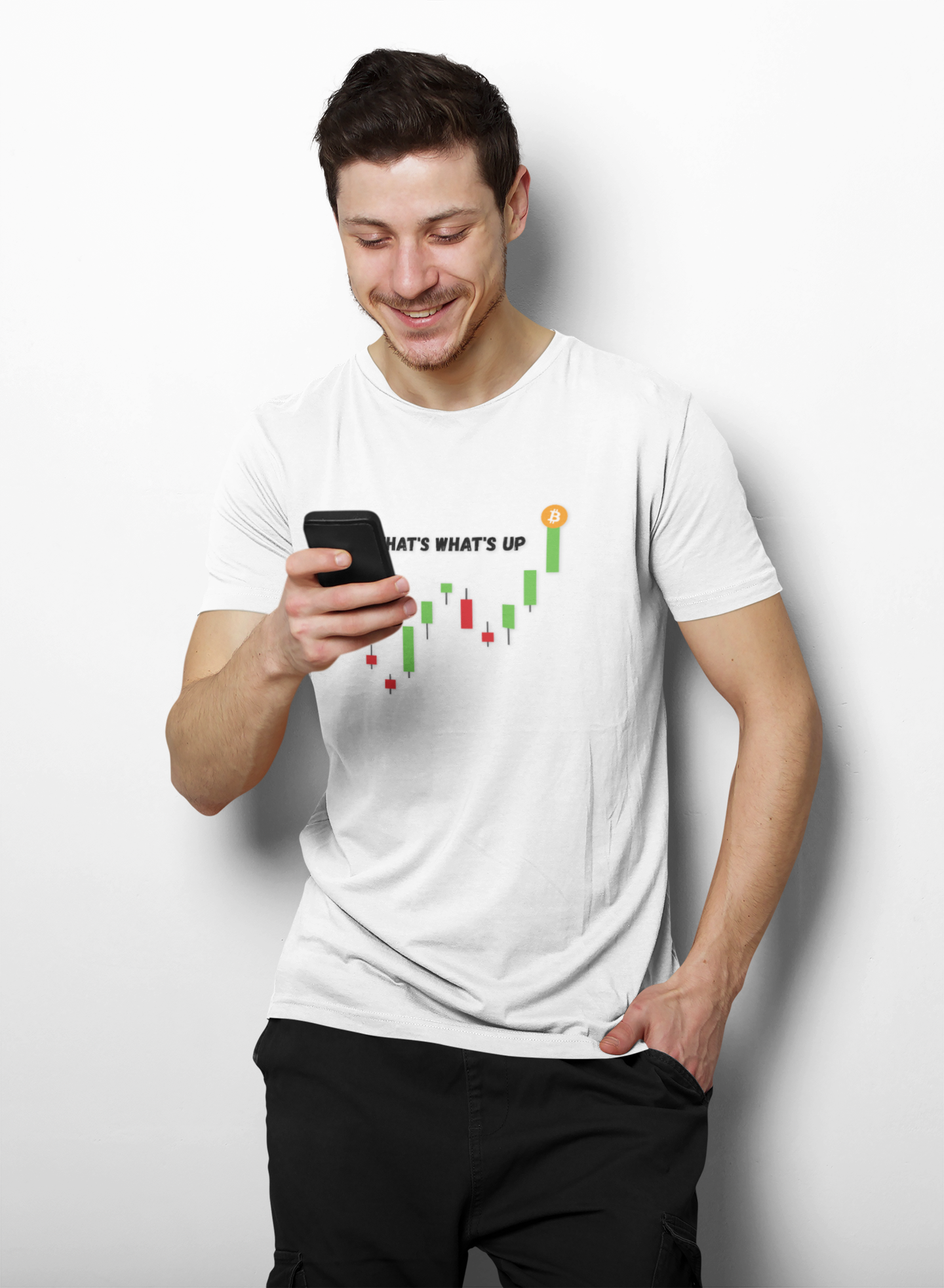 Crypto Enthusiast T-Shirt - "That's What's Up" Graphic Tee