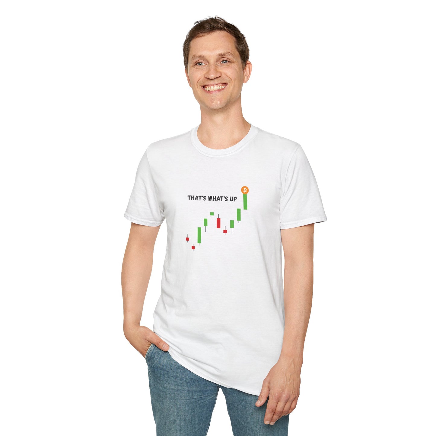 Crypto Enthusiast T-Shirt - "That's What's Up" Graphic Tee